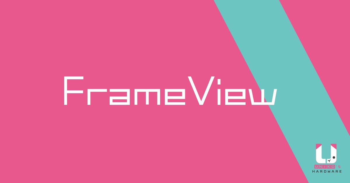Nvidia 出品的免費fps 顯示與記錄工具 Frameview V1 1 Uh 獨家繁體中文化版 Uniko S Hardware