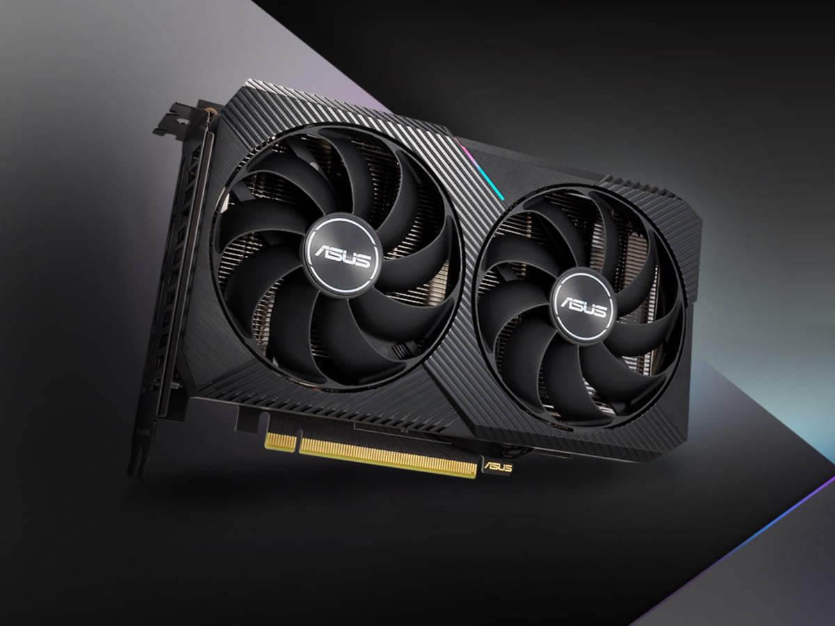 ASUS Dual GeForce RTX 3060 12GB 展現「散熱」與「裝機彈性」的極致平衡。