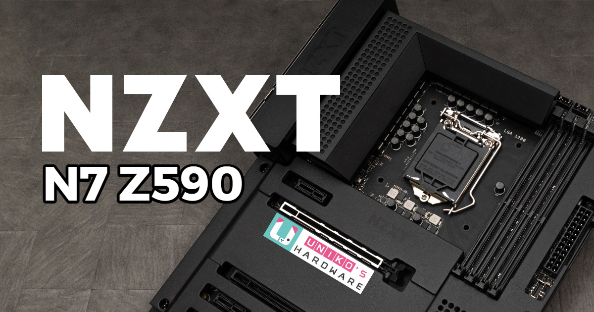 簡約時尚風外型、高規極致硬體，NZXT N7 Z590 主機板開箱評測