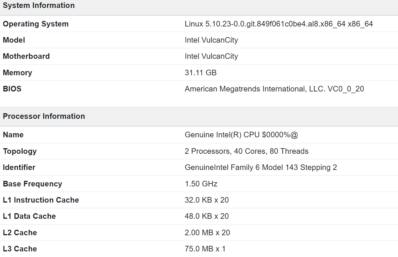 Geekbench 曝光的 Intel sapphire Rapids CPU 規格資訊