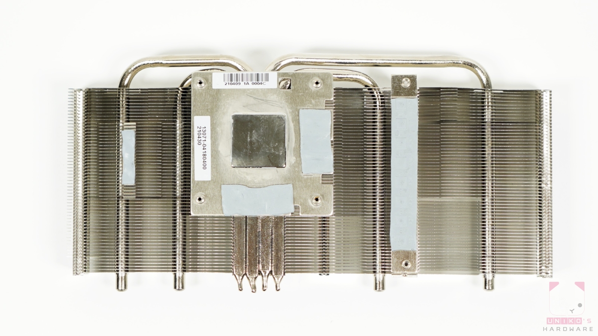 ROG Strix Radeon RX 6600 XT OC 內部散熱器