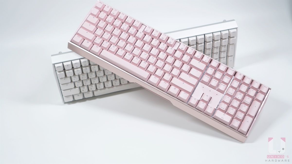 Cherry MX Board 3.0S RGB 粉色與白色