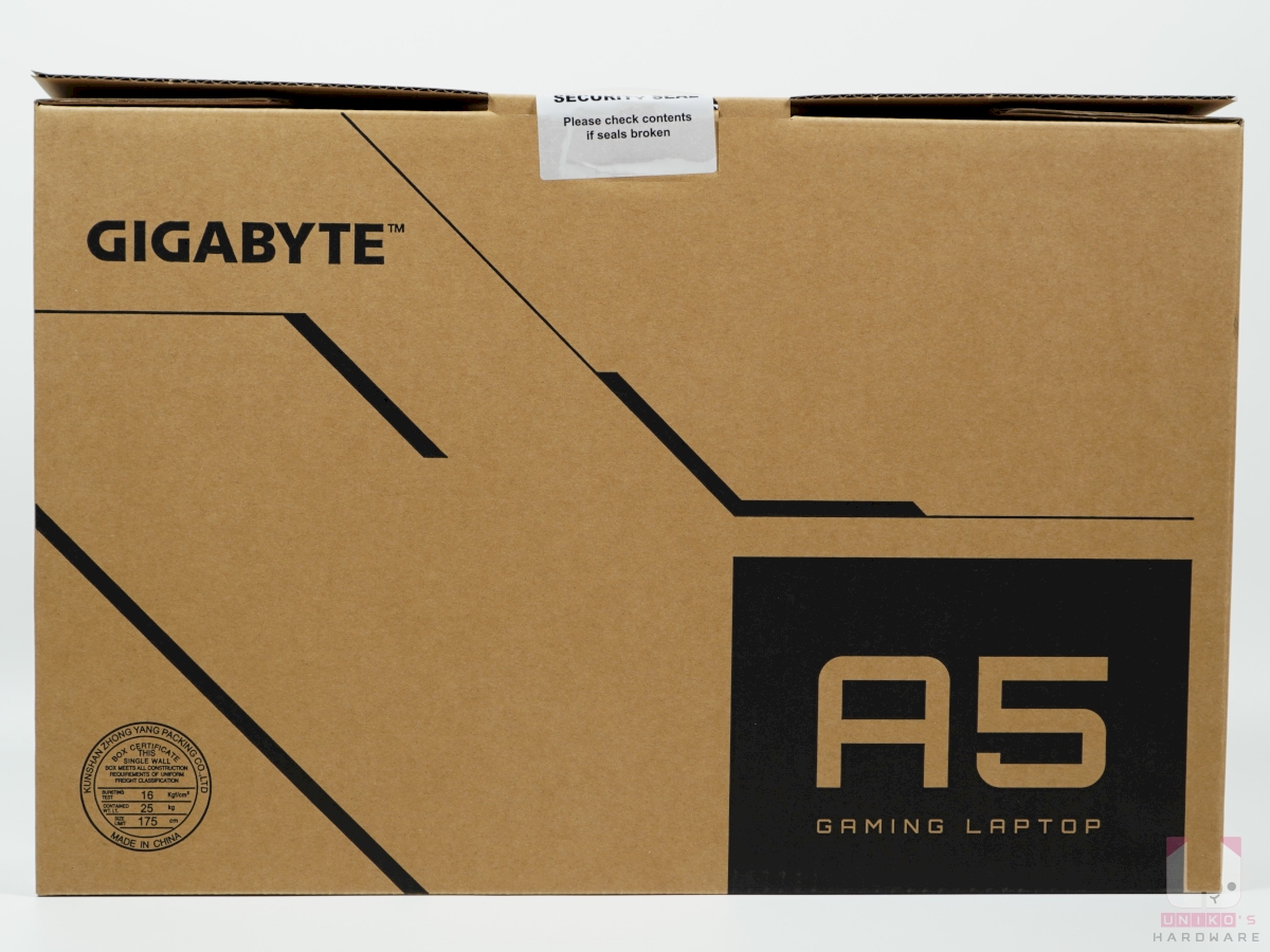 GIGABYTE A5 X1 包裝正面