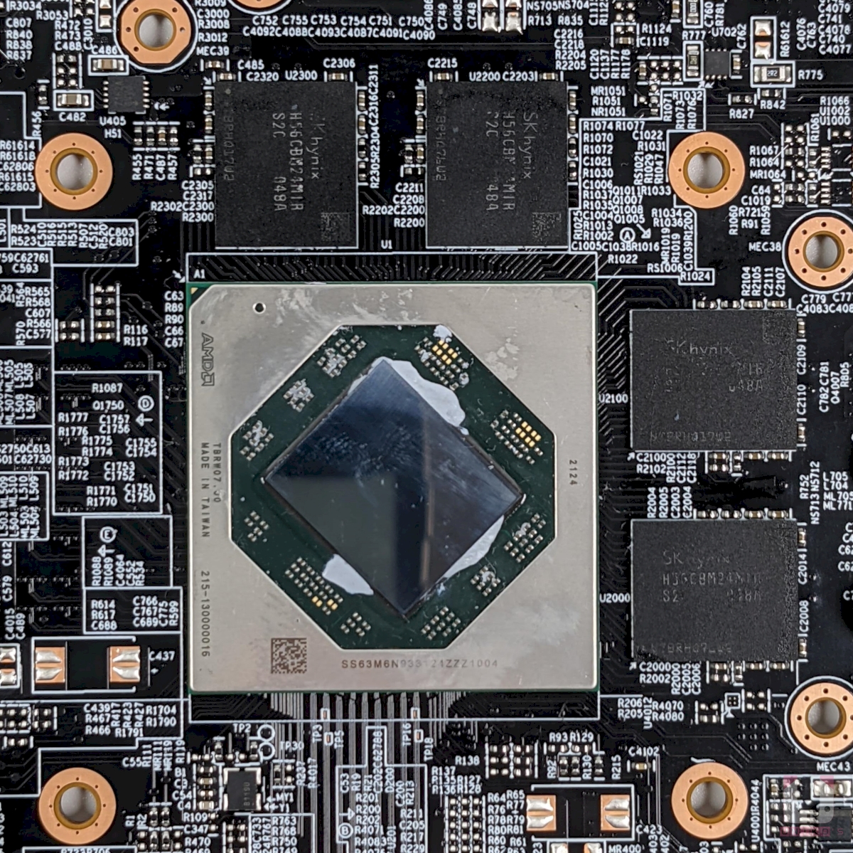 RX 6600 GPU 和 SK HYNIX H56CBM24MIR 14Gbps GDDR6