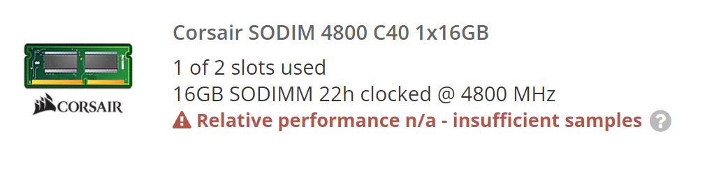 使用 DDR5-4800 記憶體的 AMD Rembrandt，來源：Userbenchmark。