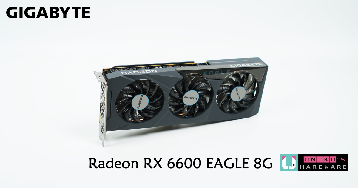 風之力三風扇,GIGABYTE Radeon RX 6600 EAGLE 8G 顯示卡評測開箱