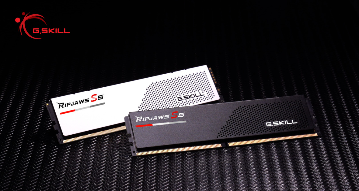 零光害，獻給有品味的玩家~ G.SKILL 芝奇新推出 Ripjaws S5 焰刃 DDR5 高效能記憶體