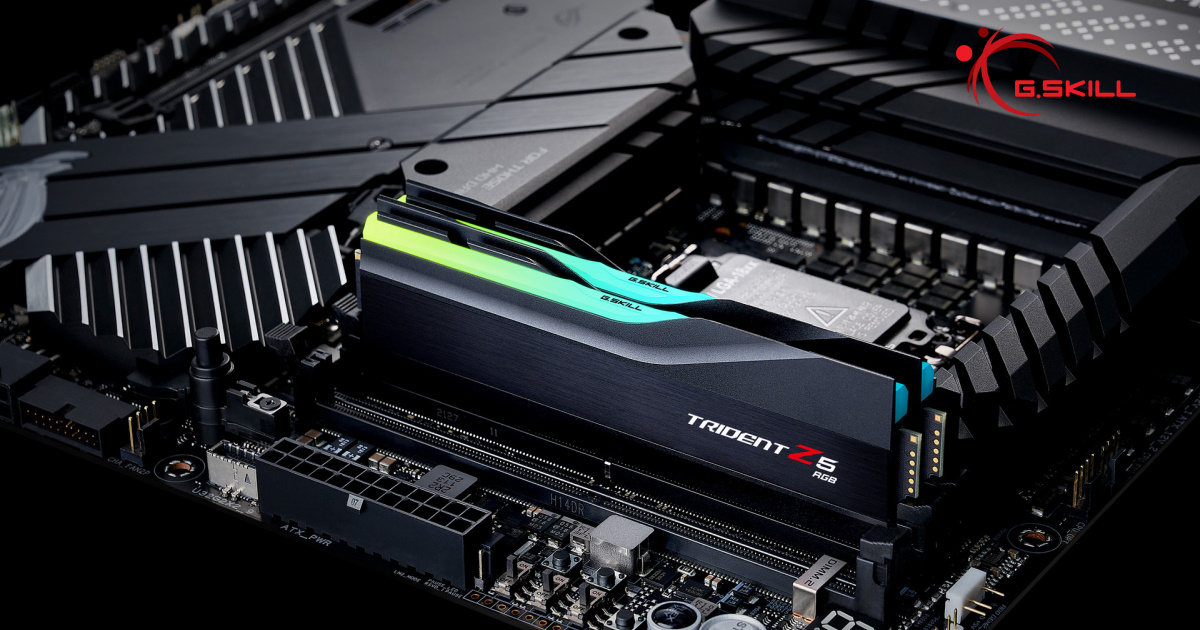 超極速~ G.SKILL 芝奇推出 Trident Z5 DDR5-6800 記憶體套裝