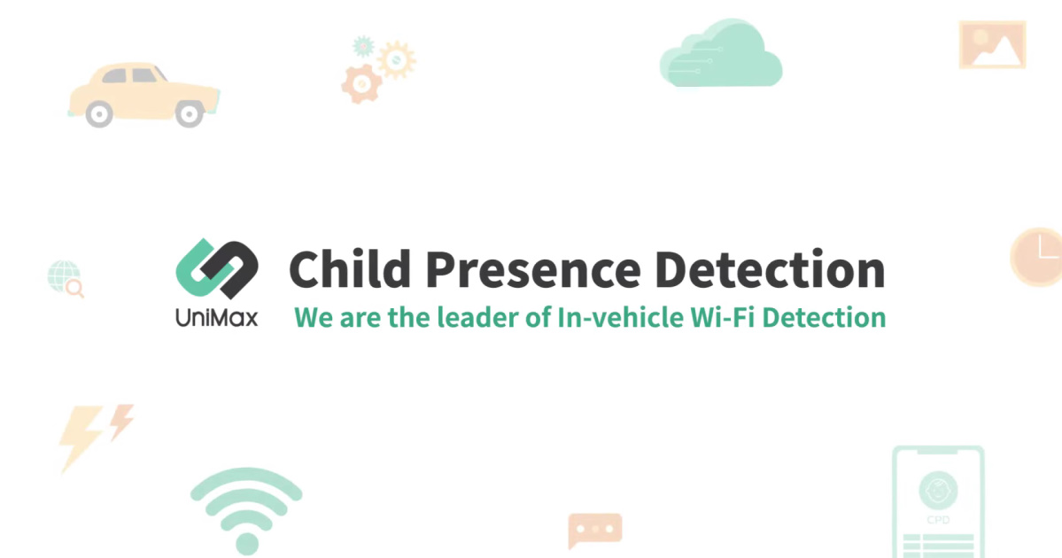 華碩集團 UniMax 宇碩推出 Wi-Fi 車內兒童感測系統 Child Presence Detection