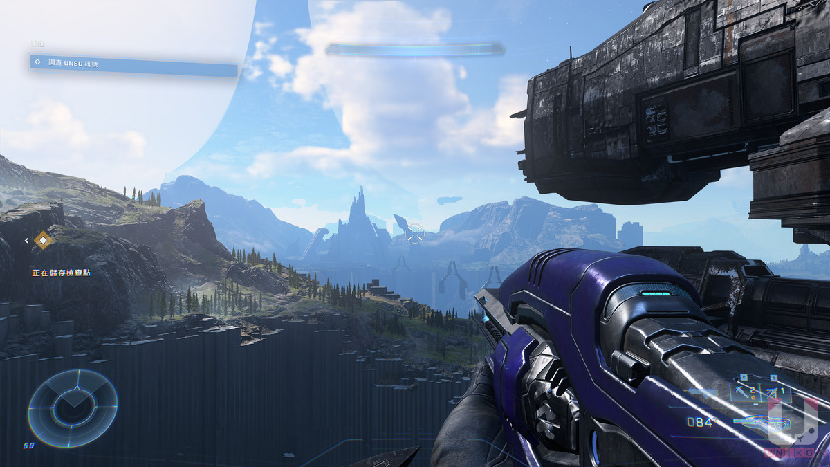Zeta Halo 上的風景 1。