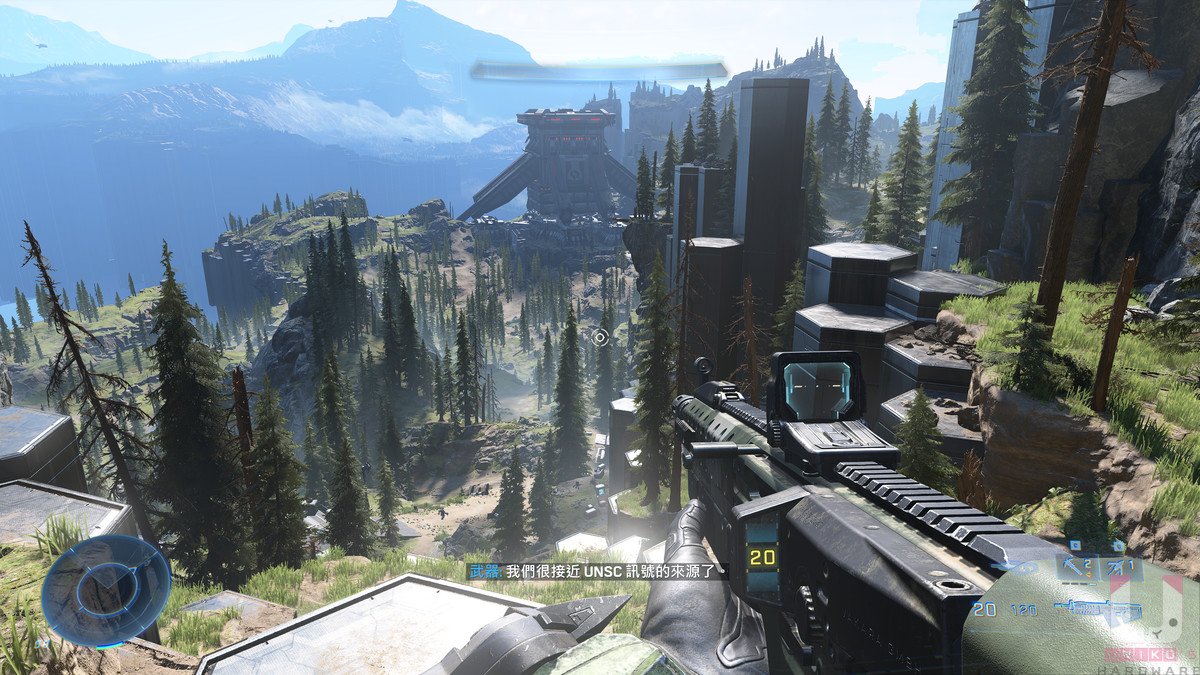 Zeta Halo 上的風景 2。