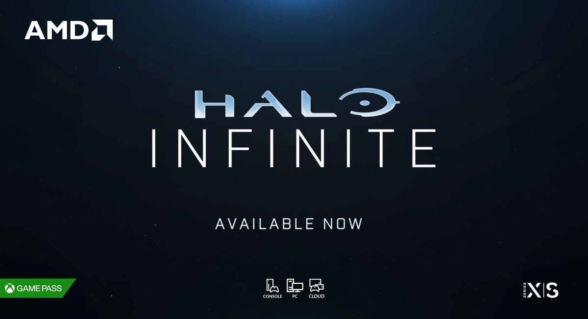 AMD Radeon 顯示卡與玩家在 Halo Infinite 聯合士官長一同守護人類
