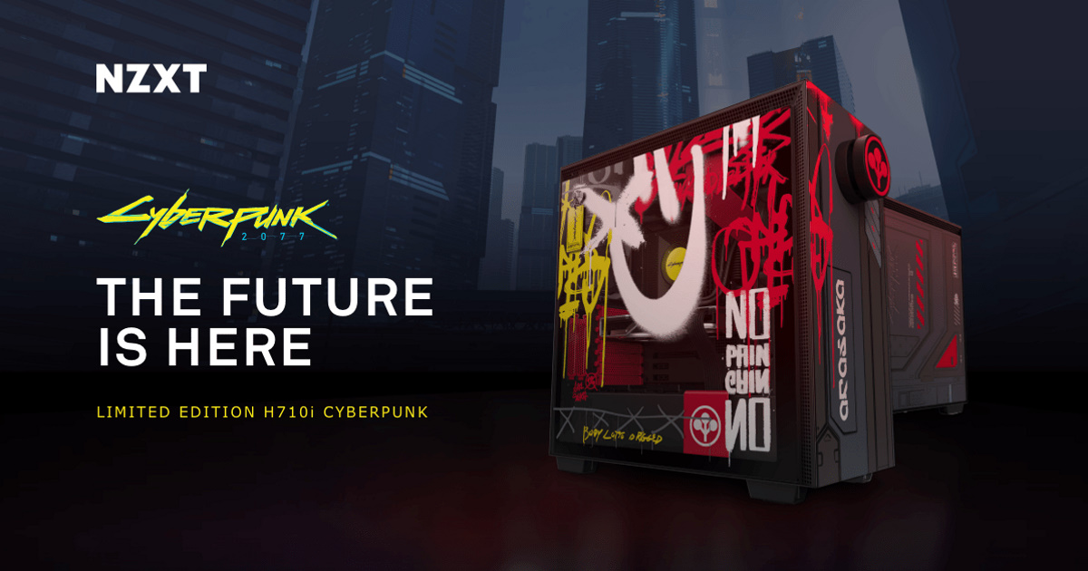 美商恩傑發表 NZXT H710i《Cyberpunk 2077》全球限量版機殼