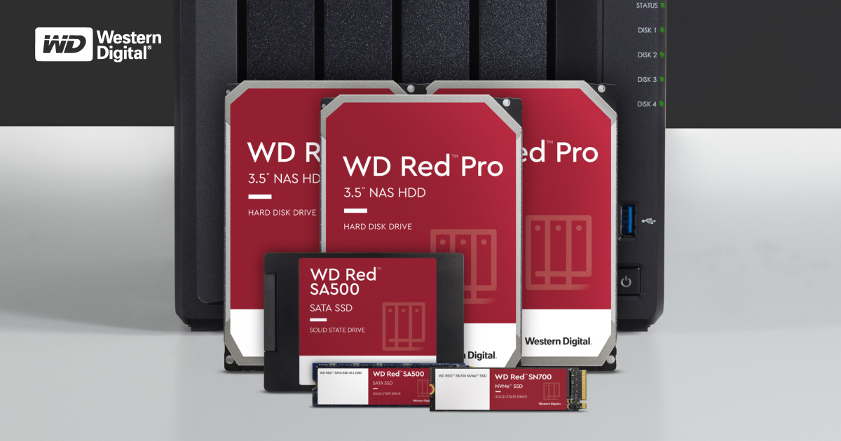 Western Digital 全新 NAS 快取解決方案 WD Red SN700 NVMe SSD