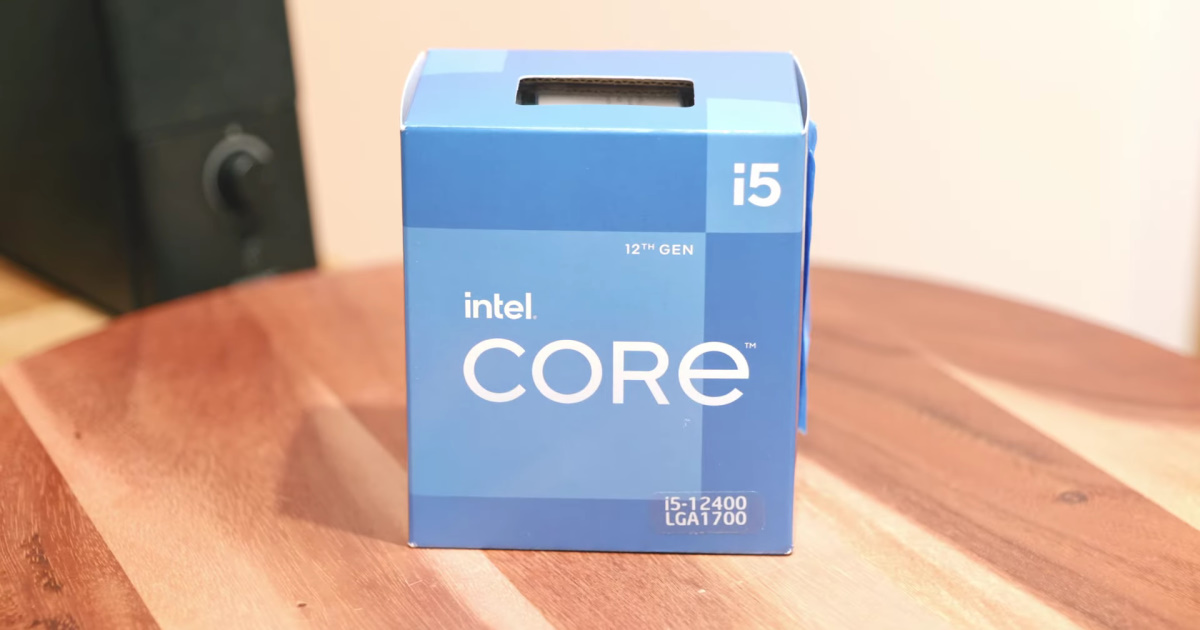 Intel i5-12400 零售版效能測試曝光，在封閉機殼中測試溫度比想像中涼快！