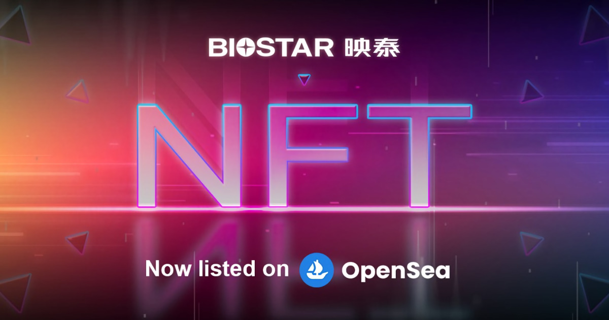 映泰發行 BIOSTAR NFT 系列，首波限量 20 個 Rena & Amy 主題 NFT 來囉
