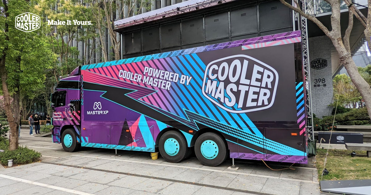 Cooler Master 斥資千萬打造「酷玩行者」遊戲體驗車