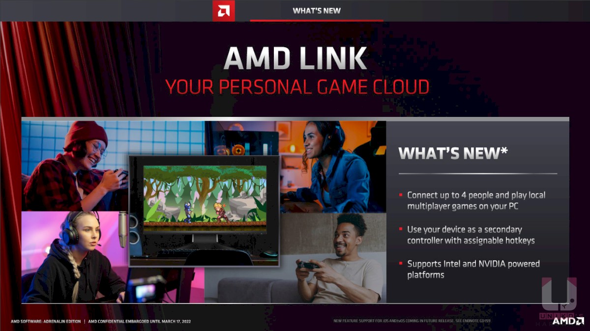 AMD LINK 5.0 更新重點
