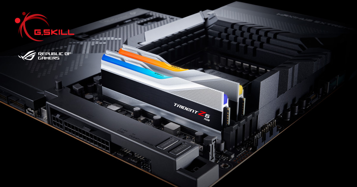 G.SKILL 推出 Trident Z5 RGB DDR5-6600 CL34 32GB 套裝極速低延遲超頻記憶體
