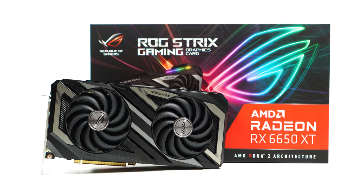 ROG Strix Radeon RX 6650 XT OC 顯示卡評測開箱