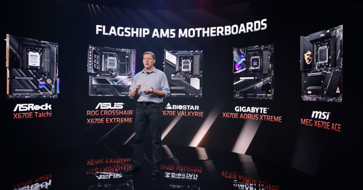 AMD AM5 CPU 連接 X670 晶片組之間的 PCI-E 通道