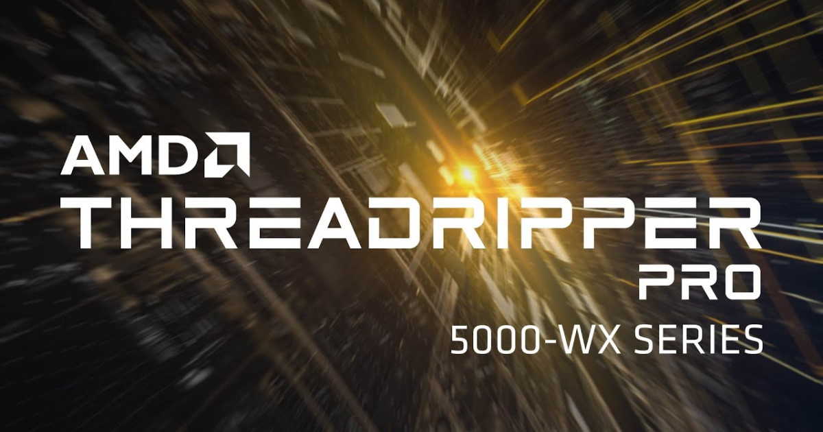 AMD Ryzen Threadripper PRO 5000 WX 系列處理器將於 SI 和 DIY 市場販售
