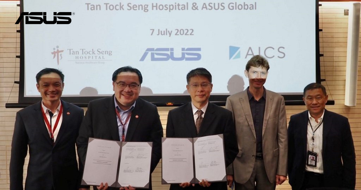 ASUS 攜手新加坡陳篤生醫院 加速 AI 臨床應用