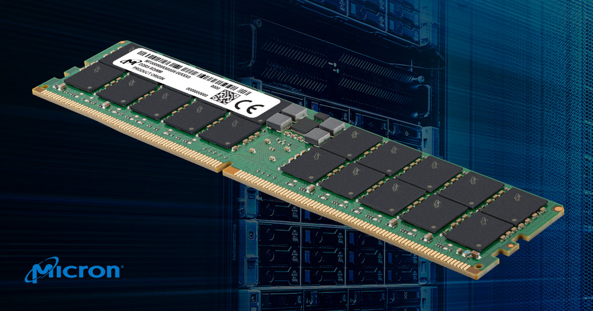 Micron 專為資料中心客戶推出全新 DDR5 伺服器 DRAM 為次世代伺服器平台做準備