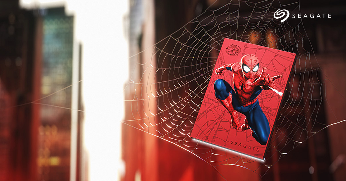 Seagate 推出收藏版 Spider Man FireCuda 外接硬碟