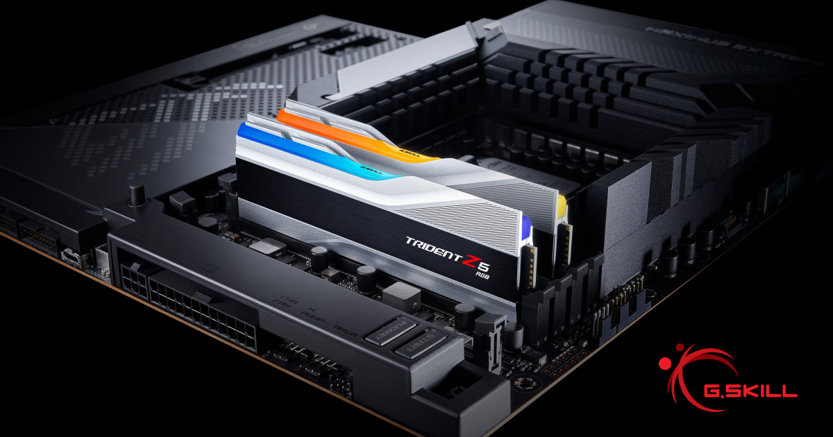 高速大容量！芝奇推出 Trident Z5 RGB DDR5-6400 CL32 2x32GB 超頻記憶體