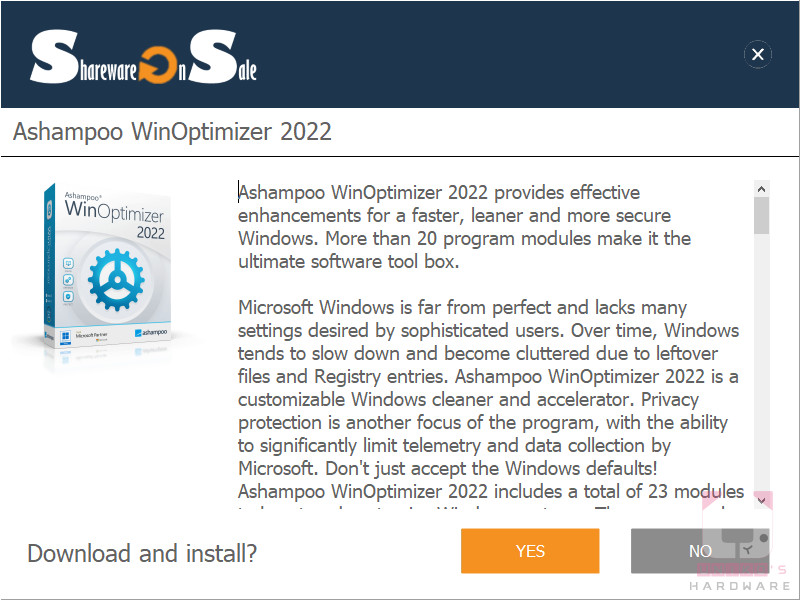 Ashampoo Winoptimizer 2022 -- Kostenlose Vollversion [限時免費] 系統最佳化軟體 Ashampoo WinOptimizer 2022 | UNIKO's Hardware