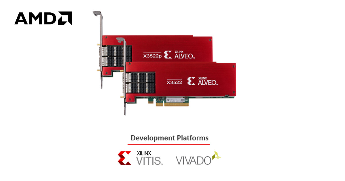 AMD 全新 Alveo X3 系列高性能網路卡加速電子交易策略