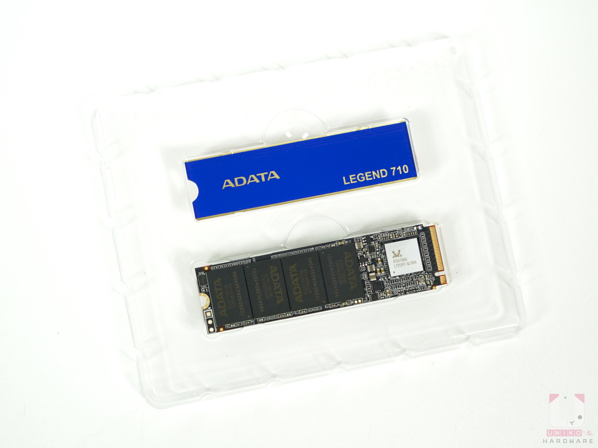 ADATA LEGEND 710 PCIe Gen3 X4 M.2 SSD 評測開箱 | UNIKO's Hardware