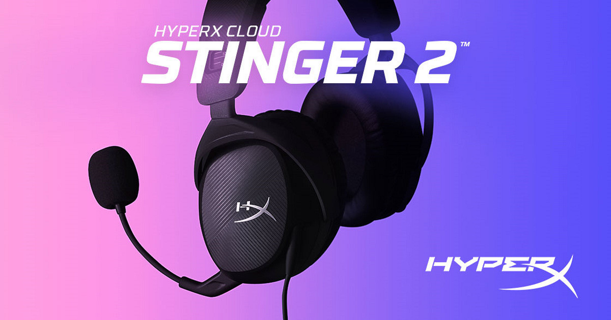 聽感全面升級！HyperX 打造新一代 Cloud Stinger 2 電競耳機