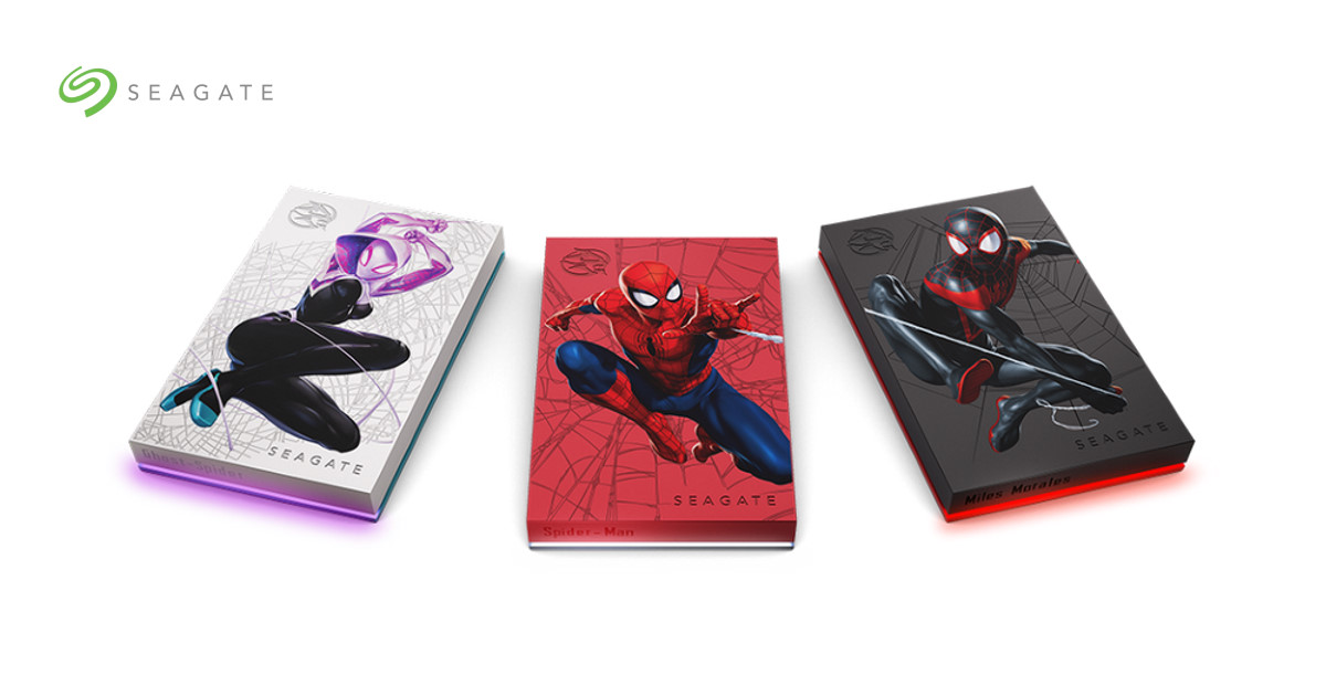 喜歡蜘蛛人嗎？Spider-Man FireCuda 特別版外接硬碟正式開賣