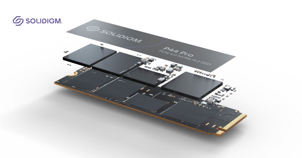 Solidigm 隆重推出頂尖玩家級 PCIe 4.0 固態硬碟 P44 Pro